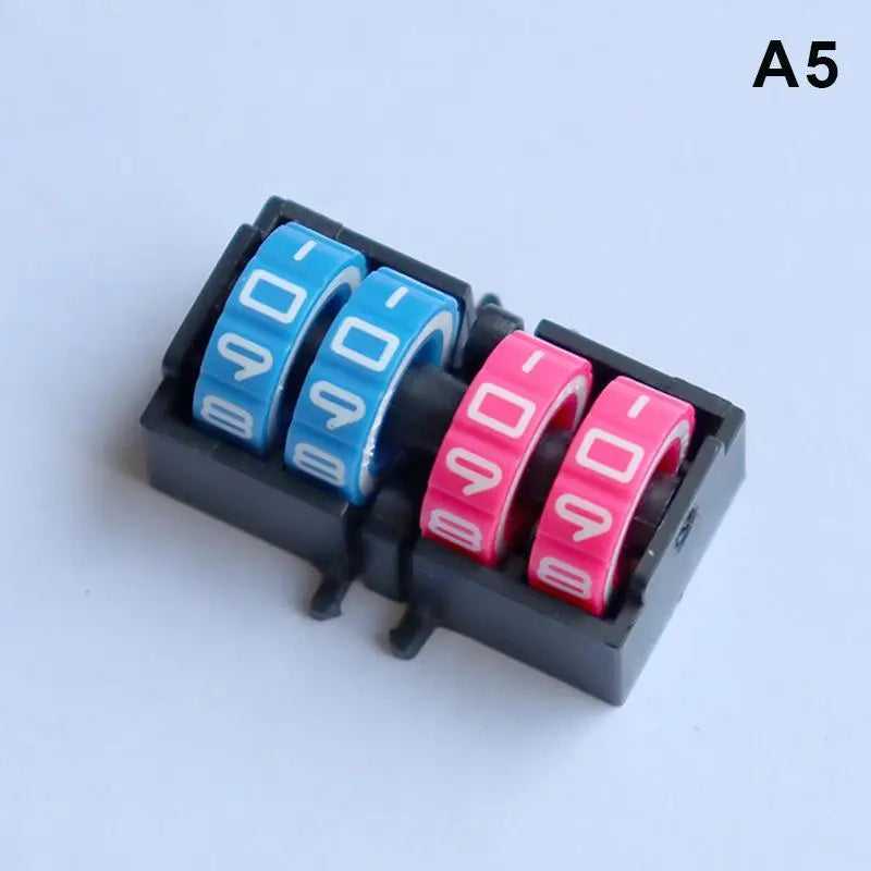 4-Digit Digital Wheel Score Tracker for Board Games & Groups Game Score Tracker Richie's A5