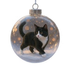 Cat Christmas Ball Ornament Acrylic Bauble DIY Pendant Christmas Ornament Richie's