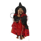 Halloween Witch Hanging Figurine Ornament | Spooky Decor Halloween Ornament Richie's Red