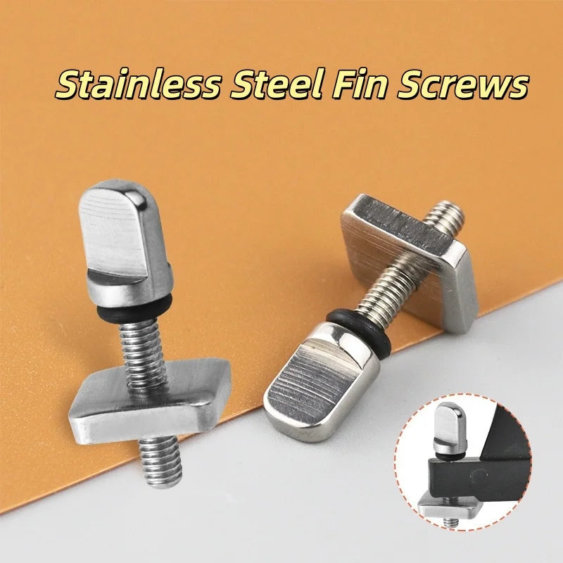 Stainless Steel Fin Screws – Longboard & Paddle Board Thumb Screws Fin Screws Richie's