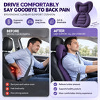 Inflatable Lumbar Support Pillow – Portable Ergonomic Back Cushion Lumbar Support Cushion Richie's