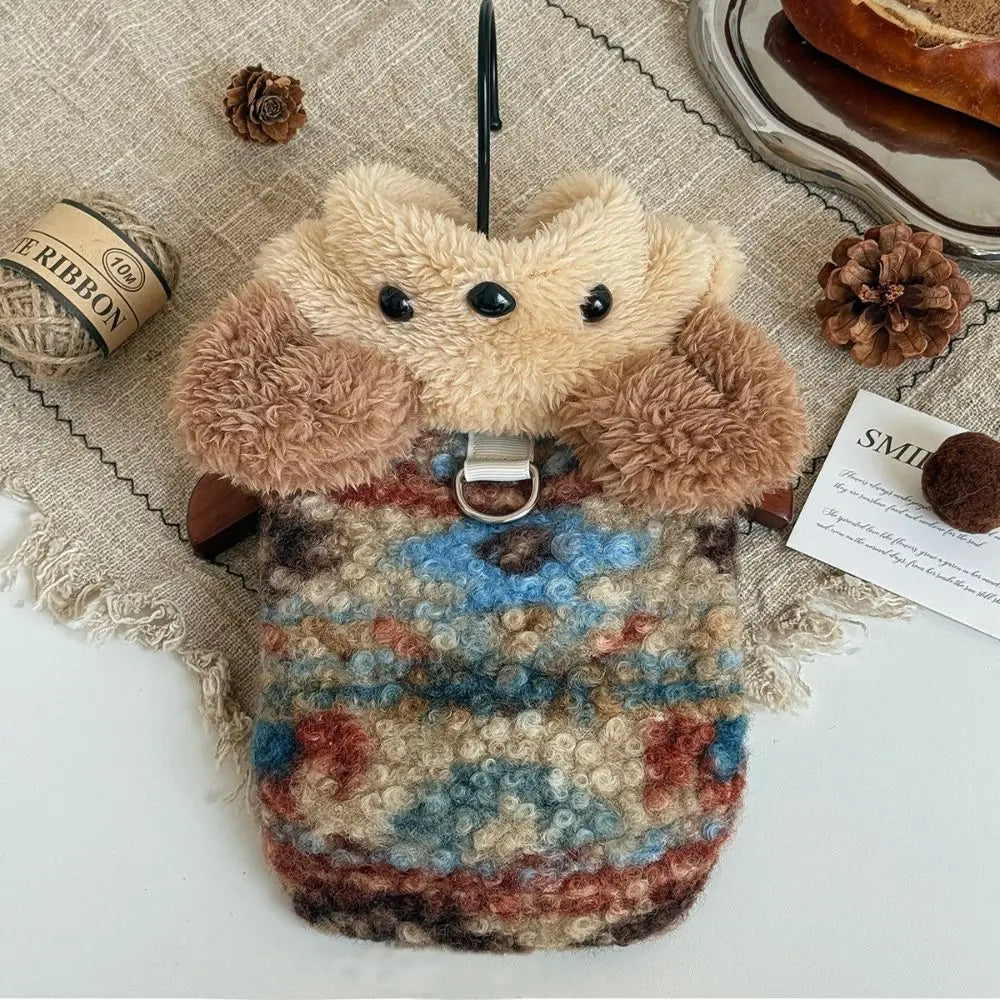 Cute Bear Dog Winter Coat – Warm Vest Jacket for Small Pets Pet Dog Coat Richie's