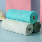Microfiber Kitchen Towels 20pcs Reusable Lint-Free Roll Microfiber Cleaning Cloths Richie's
