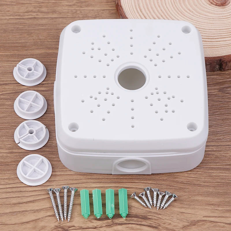 Waterproof CCTV Camera Junction Box 13x13x5cm | Universal Base Camera Junction Box Richie's
