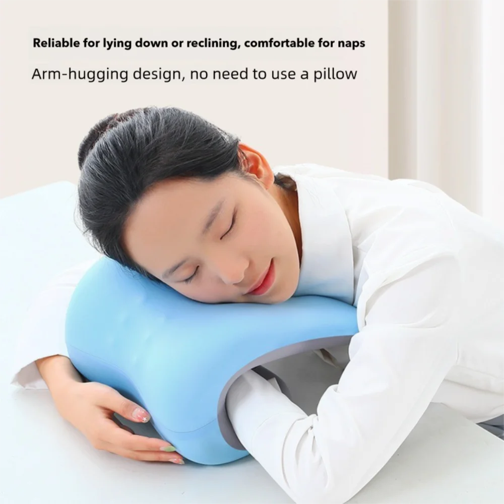 Memory Foam Nap Pillow – Ergonomic Neck Support Desk & Travel Memory Foam Pillow Richie's
