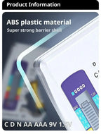 Digital Battery Tester LCD – AA AAA C D 9V Button Cell Battery Tester Richie's