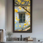 Multicolor Floral Window Static Cling Sticker – PVC Glass Decal Window Static Decal Richie's