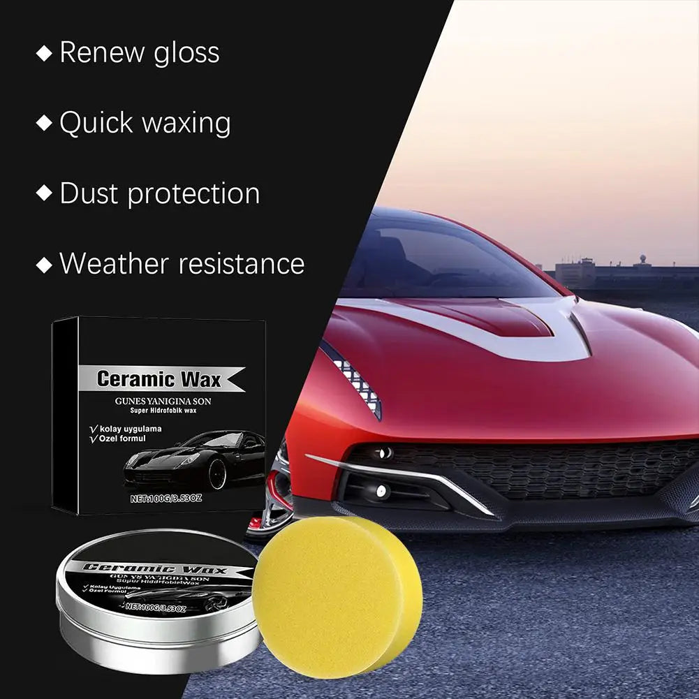 Ceramic Car Coating Polishing Wax – Paint Care & Scratch Repair Car Polishing Wax Richie's