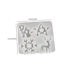 Christmas Silicone Mold – Snowflake & Elk Resin Craft Mould Silicone Craft Mold Richie's