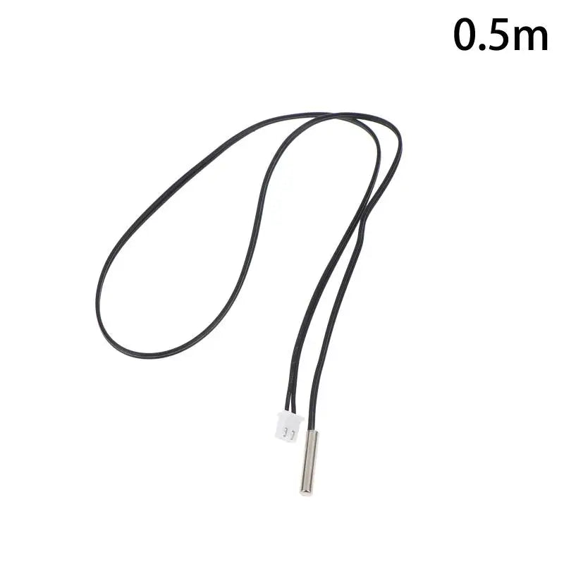 NTC 10K Thermistor Waterproof Temperature Sensor Probe 0.5–5M Temperature Sensor Probe Richie's 0.5M