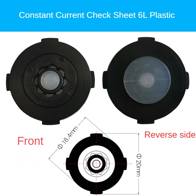 DN15 Flow Limiting Water Saving Disc for Shower & Faucet Flow Limiting Disc Richie's 6L galvanostat-1