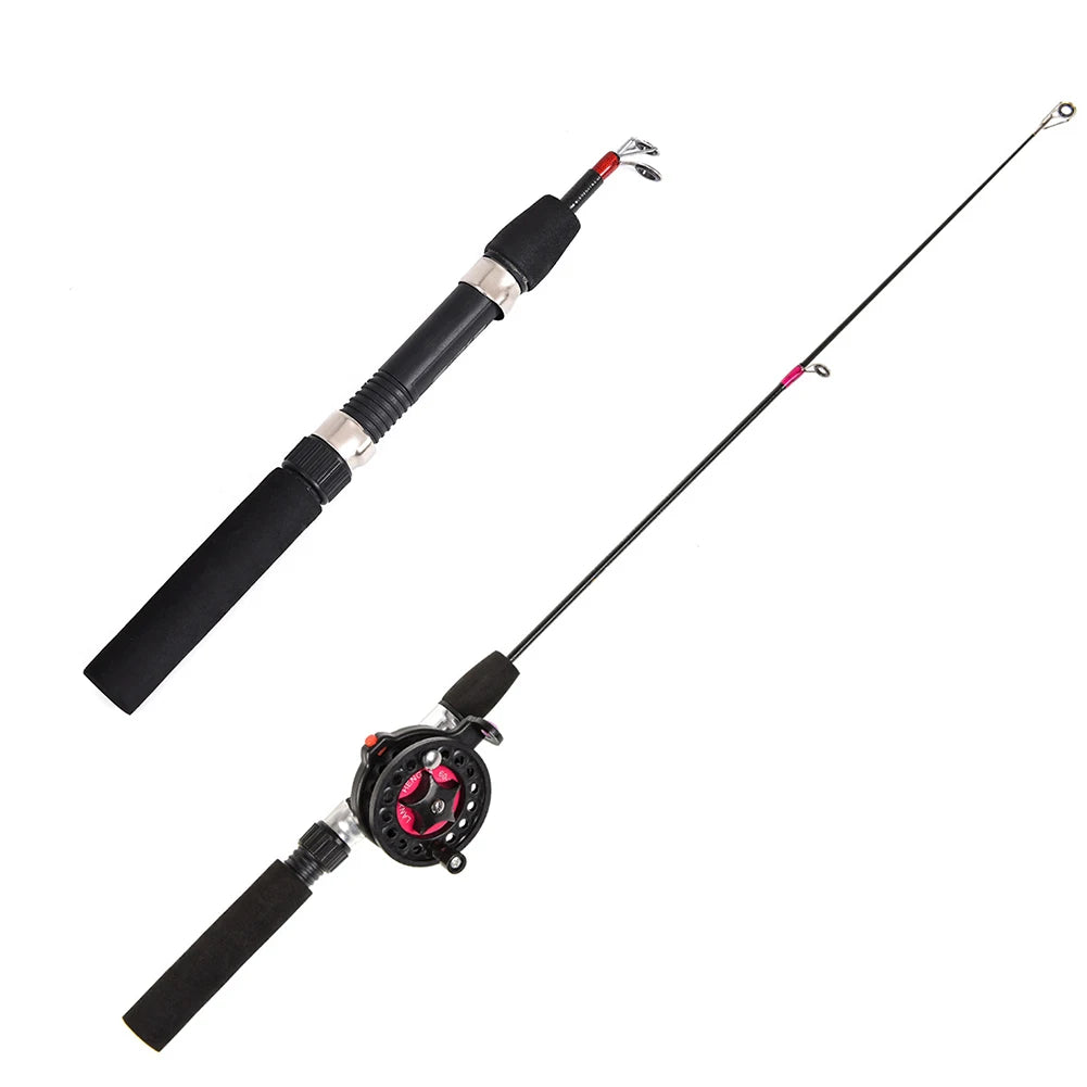 APWIKOGER Telescopic Ice Fishing Rod – Ultra-Light Portable Pole Telescopic Fishing Rod Richie's