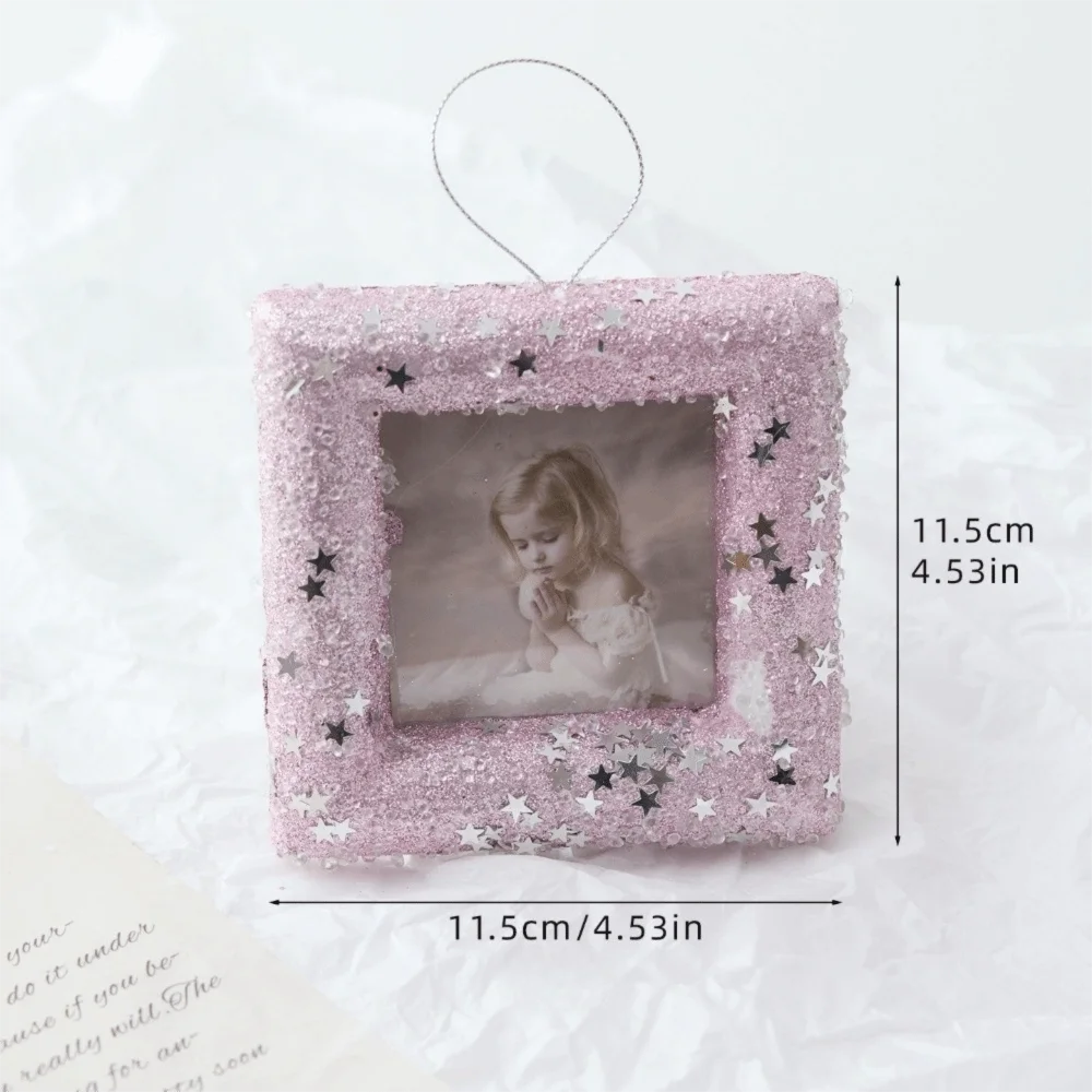 Pink Shatterproof Christmas Ornaments – Velvet Foam Ball Hangings Christmas Ornaments Richie's Picture frame