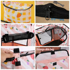 Foldable Cat House Villa – Breathable Mesh & Roller Shutter Door Foldable Pet Tent Richie's