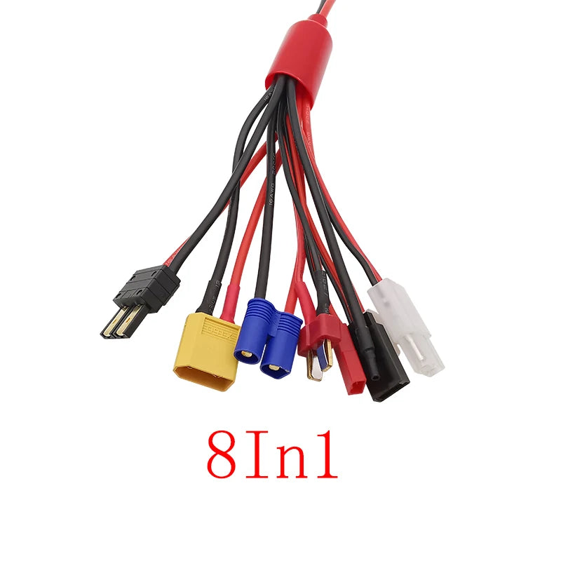 RC LiPo Battery Charging Splitter 8-in-1 / 19-in-1 XT60 Battery Charging Adapter Richie's