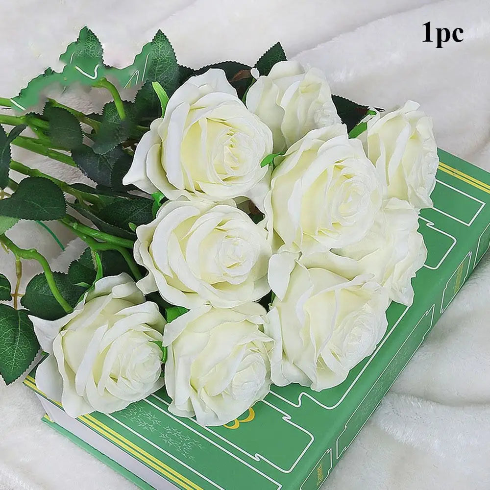 Vintage Silk Rose Artificial Flower – 5 Colors, 50cm Stem Artificial Silk Flower Richie's 1 1pc