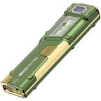 Mini Tactical EDC LED Flashlight – Rechargeable, Digital Display Tactical LED Flashlight Richie's Green