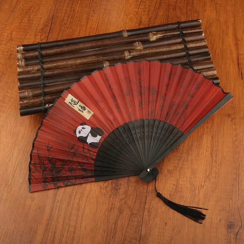 Chinese Foldable Hand Fan – Wood Wedding & Costume Prop Foldable Hand Fan Richie's A10