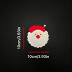 Handmade Crochet Santa Claus Coaster – Christmas Table Decor Christmas Crochet Coaster Richie's