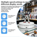 360° Electric Rotating Display Stand – 3-Speed USB Turntable Rotating Display Stand Richie's