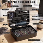 132-in-1 Precision Screwdriver Set | 108 Magnetic Bits Kit Precision Screwdriver Set Richie's