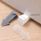 Silicone Self-Adhesive Door Stopper – Nail-Free Floor Mount Door Stopper Richie's