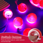 12pcs Light-Up Red Clown Noses – Halloween & Party Props Costume Party Props Richie's