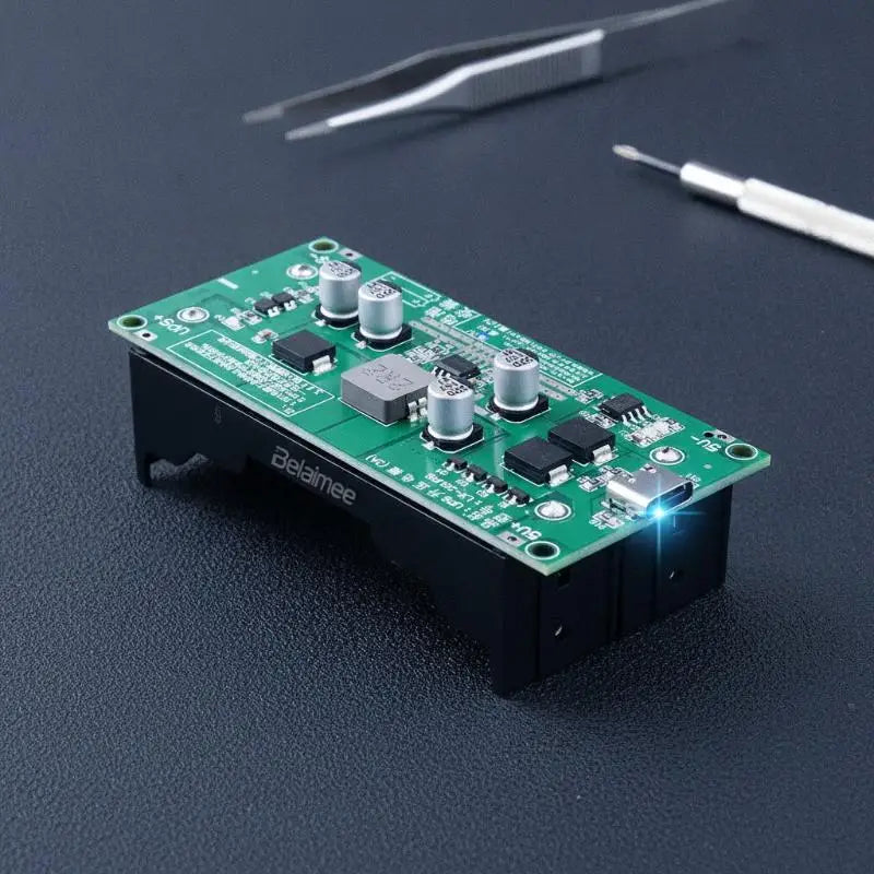 18650 UPS Module Type-C 15W | 5V 9V 12V Boost DIY Board UPS Charger Module Richie's