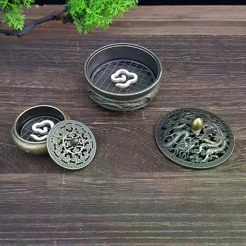 Stainless Steel Incense Holder Grid Filter Screen Heat-Resistant Incense Holder Screen Richie's