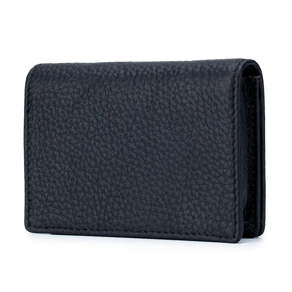 Genuine Leather Card Holder Wallet & Coin Purse – Unisex Leather Card Wallet Richie's
