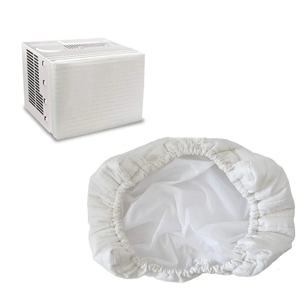 Indoor AC Cover Double Insulation Windproof Dustproof Beige AC Unit Cover Richie's