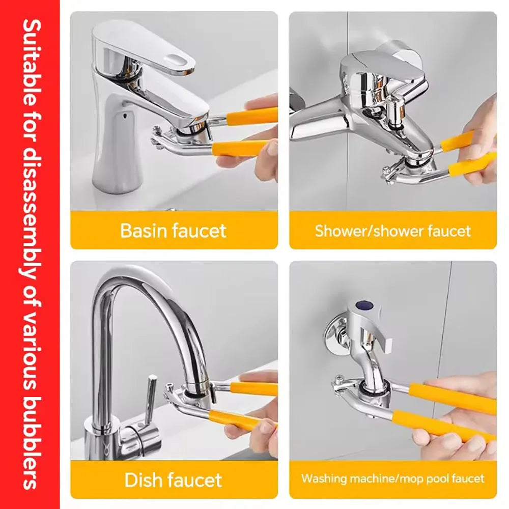 Universal Tap Wrench – Easy Grip Faucet Aerator Removal Tool Tap Aerator Wrench Richie's