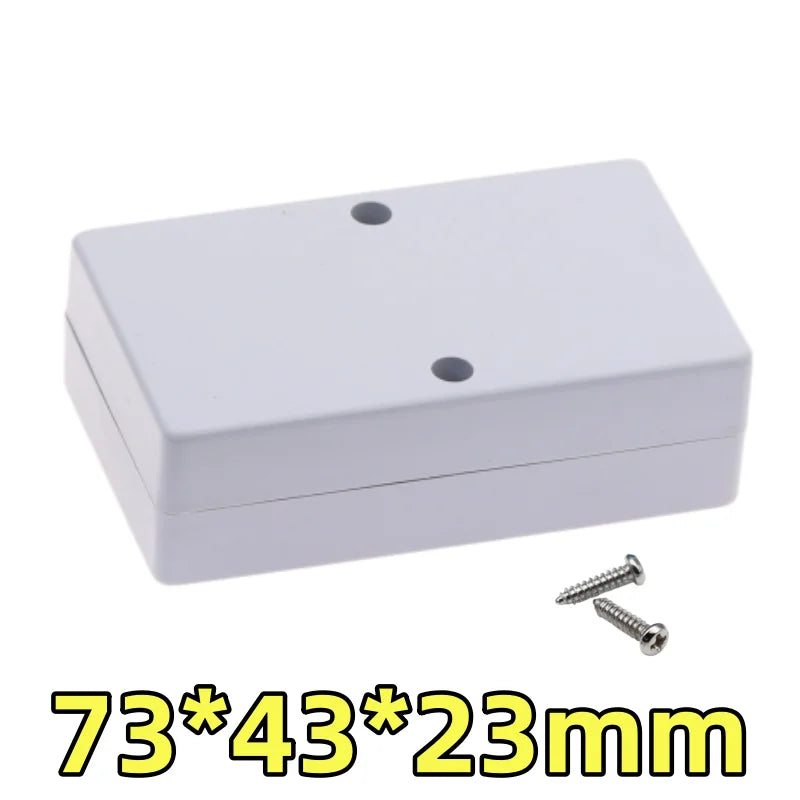 ABS Plastic Waterproof Electronic Project Box Enclosure Case Electronic Enclosure Box Richie's 73x43x23mm-blue