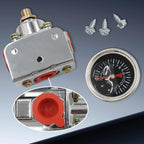 Adjustable Carburetor Fuel Pressure Regulator Kit 1-4 PSI 12-804 Fuel Pressure Regulator Richie's