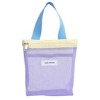 Portable Transparent Mesh Toiletry & Makeup Bag – 5 Colors Mesh Toiletry Bag Richie's Purple
