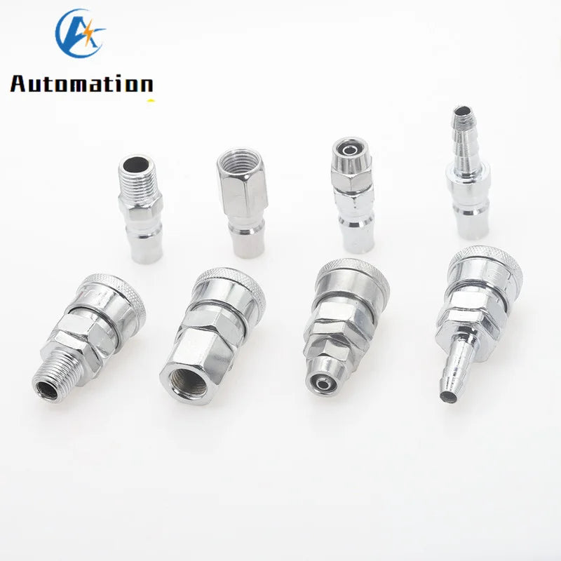 Pneumatic Quick Release Fittings – Air Compressor Hose Coupler Pneumatic Air Fitting Richie's