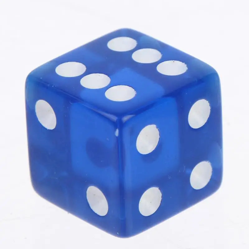 10Pcs Transparent Acrylic Dice 16mm Square Edge – Board Games Board Game Dice Richie's