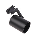 PAR30 E27 Track Light Bracket 2/3 Wire Rail Ceiling Holder Track Light Bracket Richie's Straight tube Black