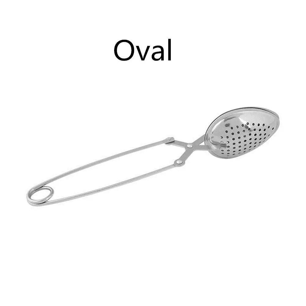 Stainless Steel Tea Infuser Strainer – Reusable Loose Leaf Filter Tea Infuser Strainer Richie's Oval