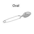 Stainless Steel Tea Infuser Strainer – Reusable Loose Leaf Filter Tea Infuser Strainer Richie's Oval