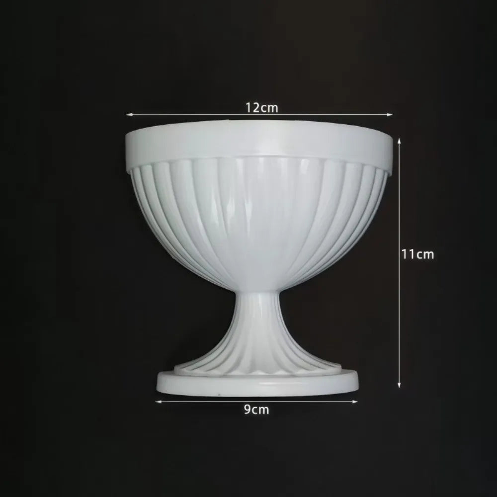 French Hand-Painted Half Wall Vase – DIY Flower Pot Décor Decorative Wall Vase Richie's Style D