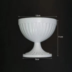 French Hand-Painted Half Wall Vase – DIY Flower Pot Décor Decorative Wall Vase Richie's Style D