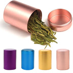 Mini Metal Tea Tin Cans – Portable Travel Storage Containers Tea Storage Tin Richie's