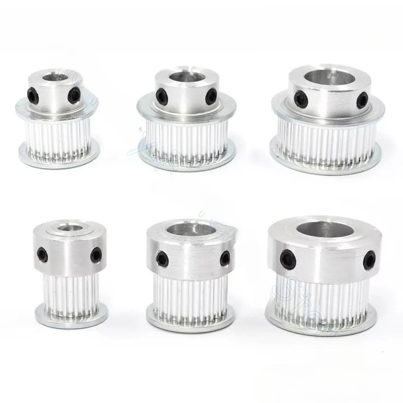 XL Aluminum Timing Pulley 10–16T BF/K-Type for 3D Printer Timing Pulley Richie's