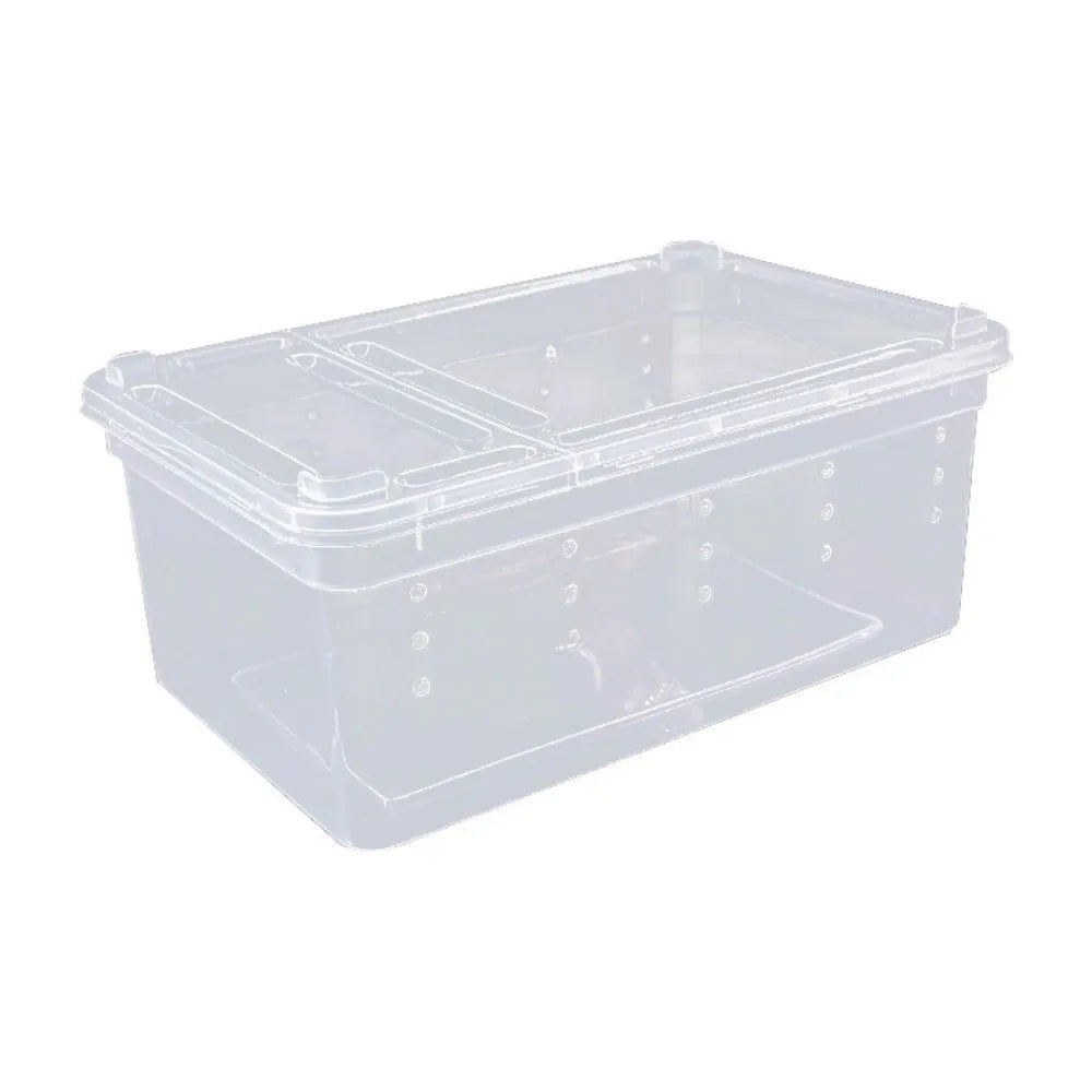 Transparent Reptile Breeding Box – Ventilated Stackable Terrarium Reptile Terrarium Richie's