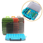 Double Sided Fishing Tackle Box – Lure & Bait Organizer Case Fishing Tackle Box Richie's