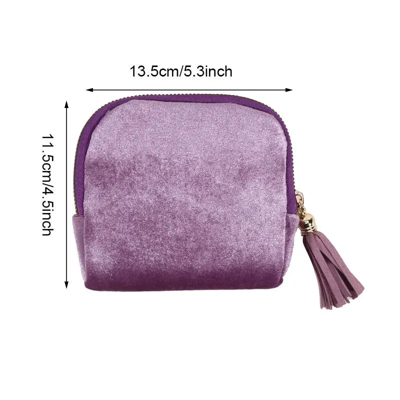 5-Layer Velvet Jewelry Storage Bag | Portable Travel Case Jewelry Storage Bag Richie's