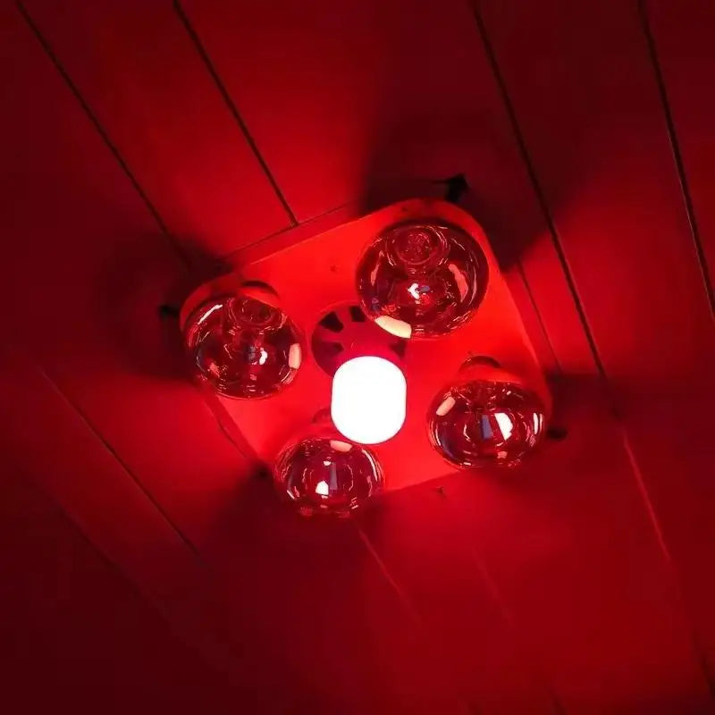 Red LED Light Bulb E27/B22 5W–30W Festive Spot Light 220V LED Light Bulb Richie's