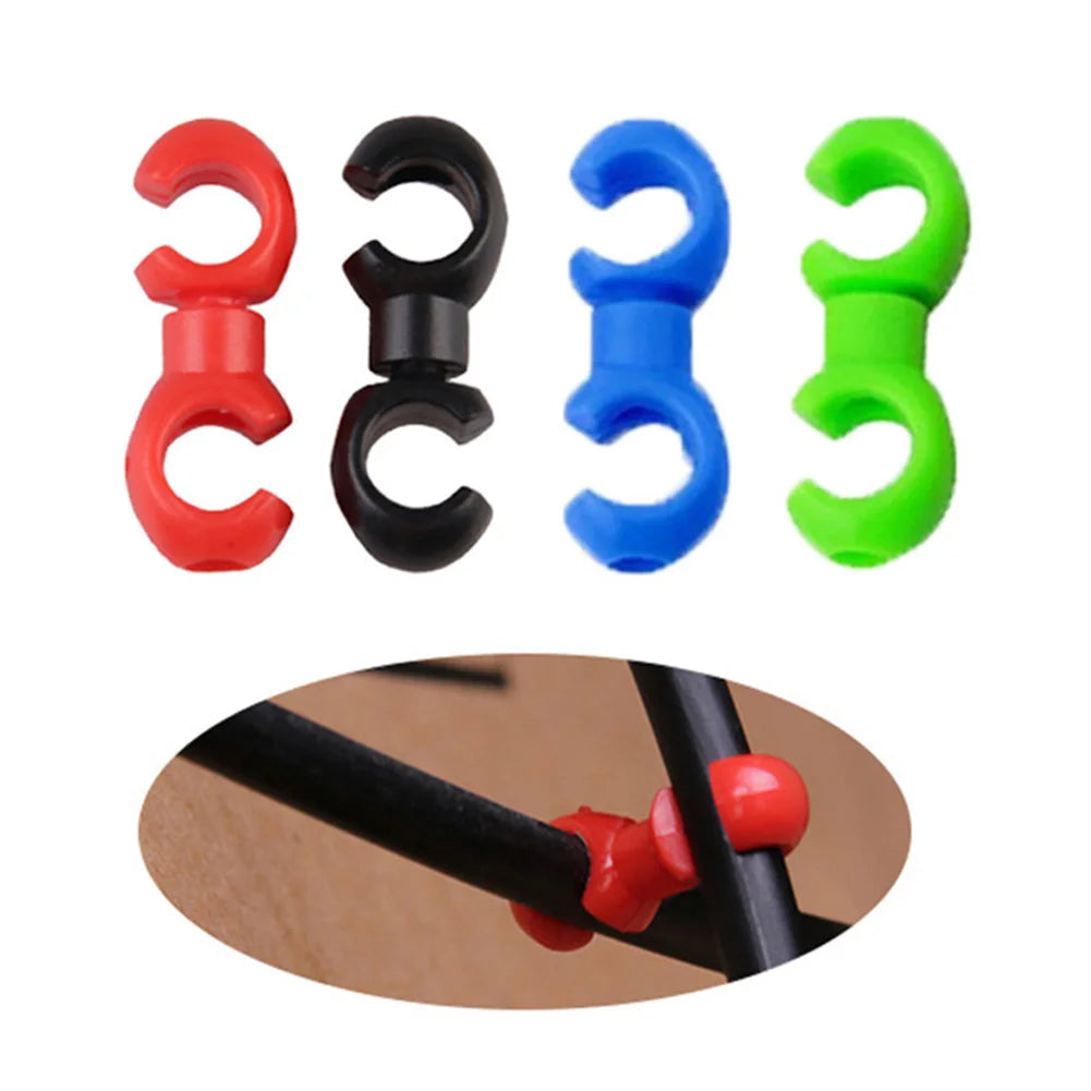 S-Style Rotatable Bike Brake Cable Clips – MTB Hose Guides Bike Cable Clips Richie's
