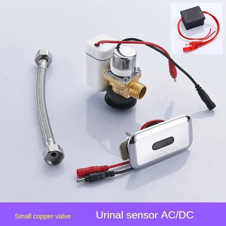 Infrared Sensor Auto Flush Valve Kit for Smart Toilets Sensor Flush Valve Richie's A Panel Brass-3